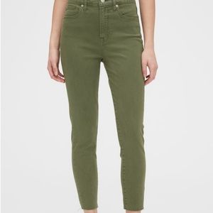 Gap High Rise True Skinny Ankle Jeans